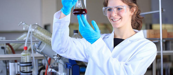 expérience en laboratoire