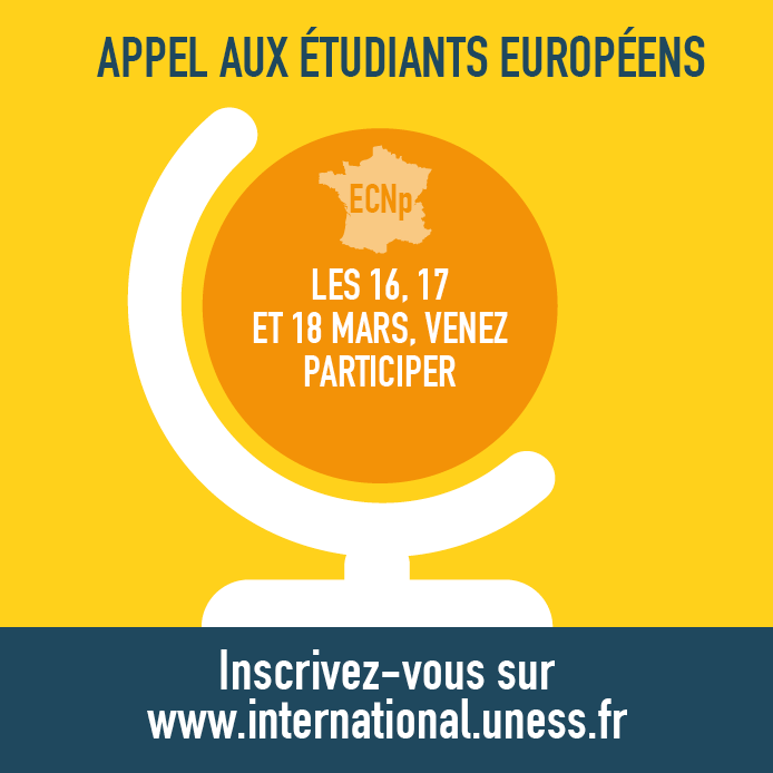 UNESS - Appel aux étudiants internationaux